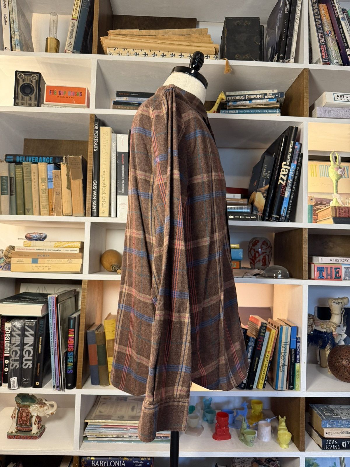 Paul Smith Paul Smith Plaid Flannel Dress Shirt Size US L / EU 52-54 / 3 - 4 Thumbnail
