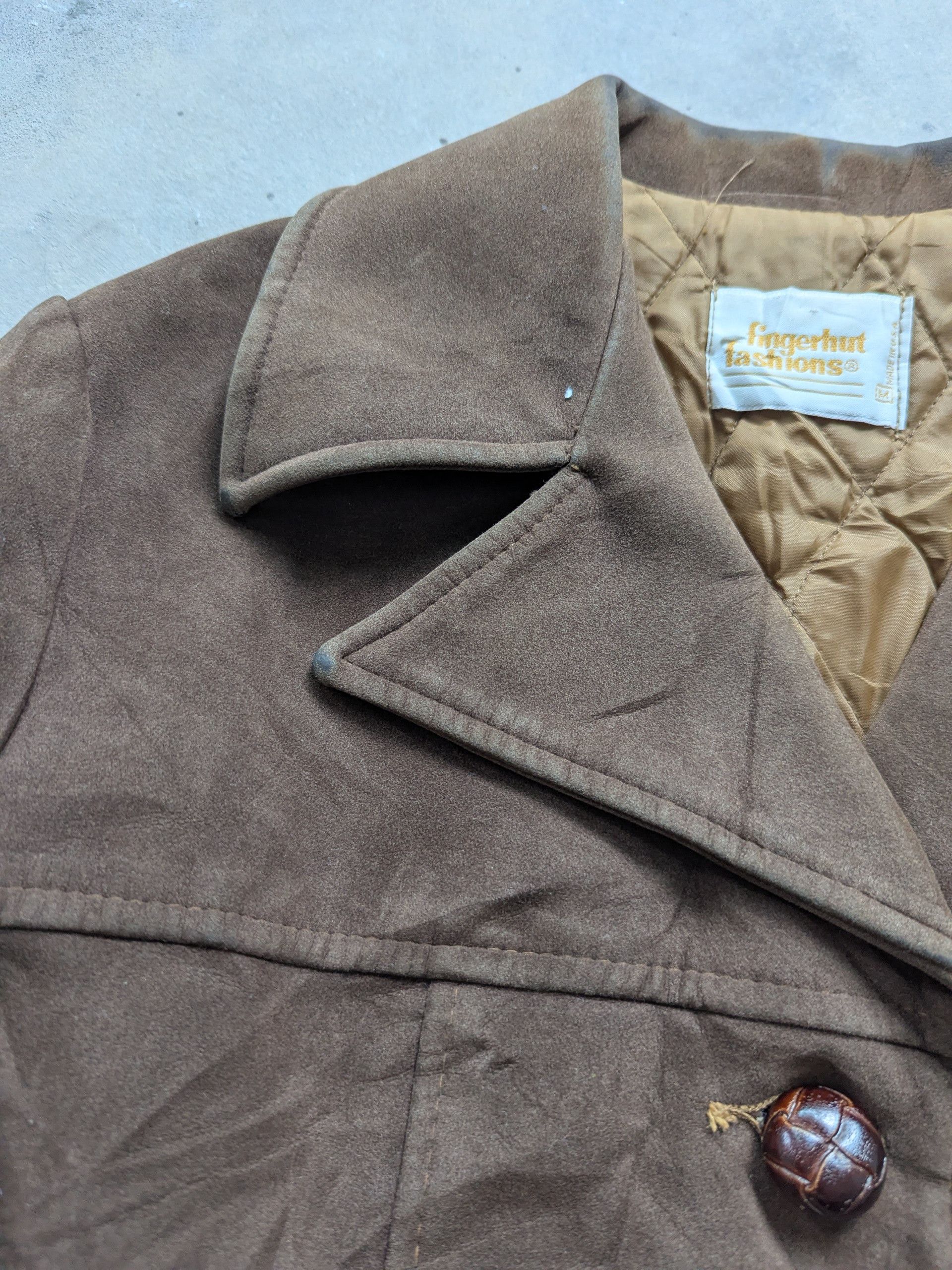 Vintage Vintage 1990s Suede Leather Jacket Fingerhut Fashion Size US M / EU 48-50 / 2 - 14 Thumbnail