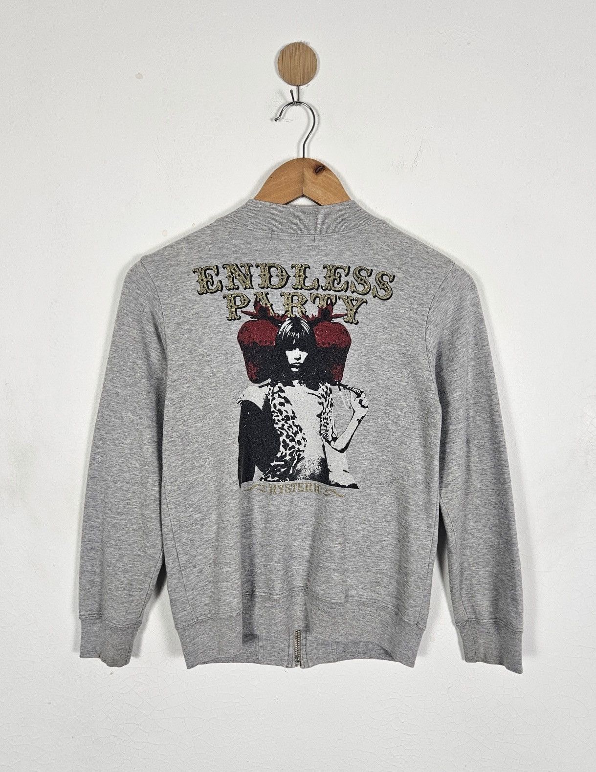Hysteric Glamour Hysteric Glamour Endless Party zipper jacket sweater Size L / US 10 / IT 46 - 1 Thumbnail