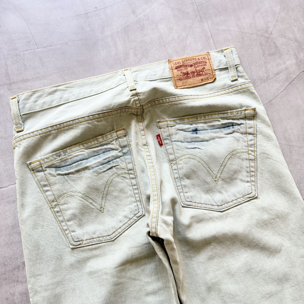 Hysteric Glamour × Undercover Y2K Levis Bootcut Sky Blue Hysteric Glamour Style Jeans Size US 32 / EU 48 - 4 Thumbnail