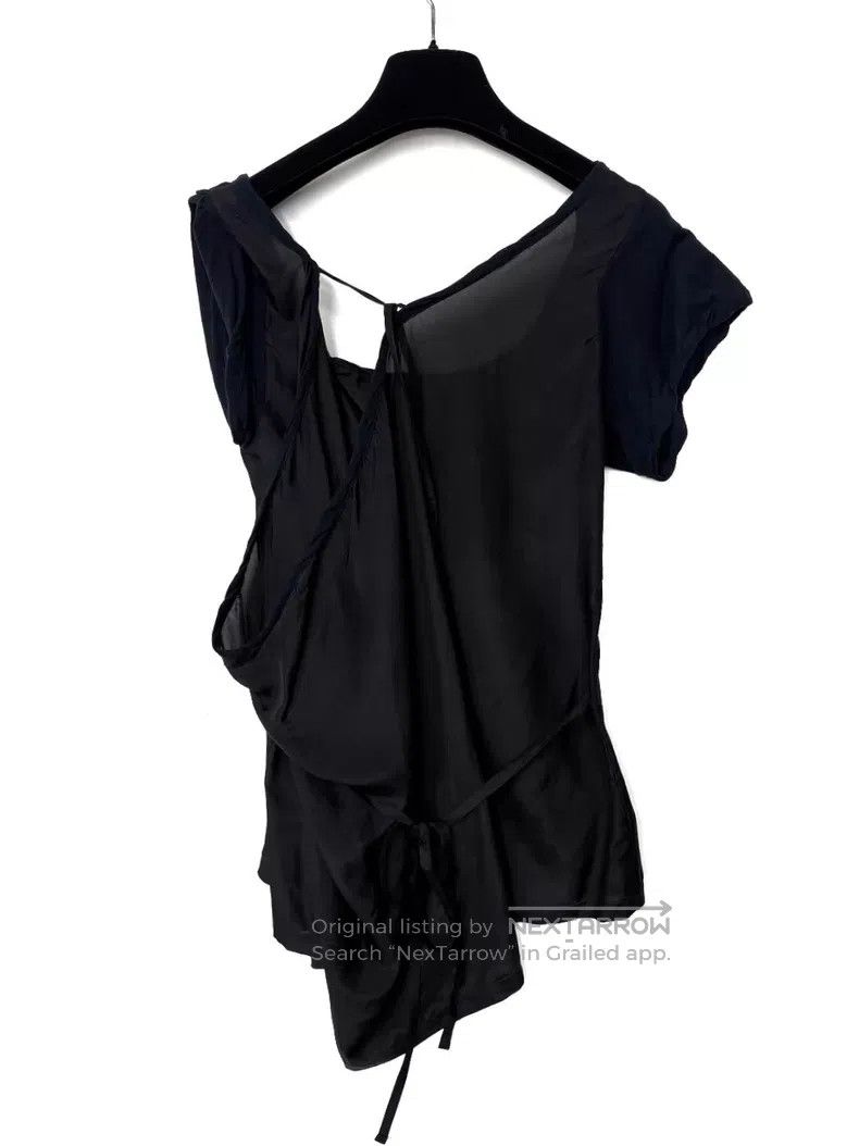 Ann Demeulemeester Ann Demeulemeester Spring/Summer Full Silk Twisted Tie To Size XS / US 0-2 / IT 36-38 - 4 Thumbnail