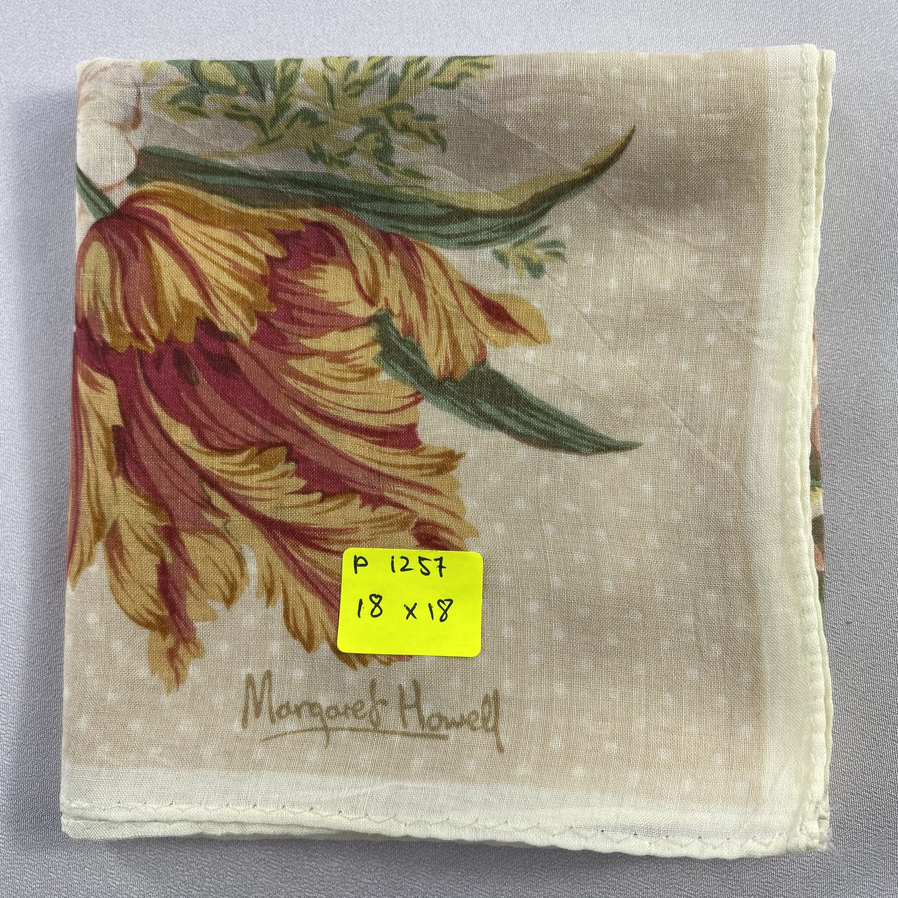 Margaret Howell × Vintage Margaret Howell Bandana/ Handkerchief / Neckerchief-P1257 Size ONE SIZE - 5 Thumbnail