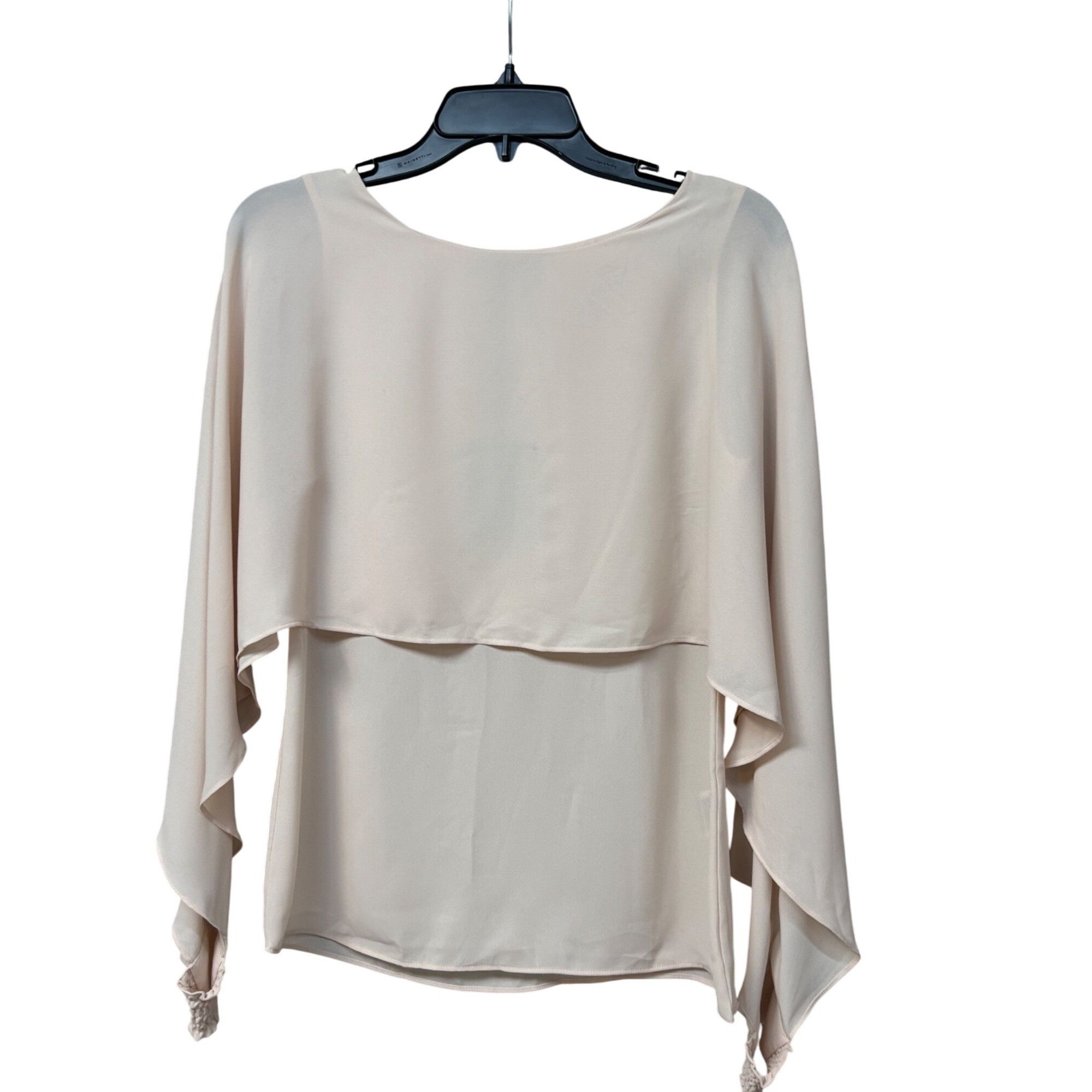 DKNY DKNY Ruffled Cape Top, Blush, Sz. XS-DISCOLORED Size XS / US 0-2 / IT 36-38 - 12 Thumbnail