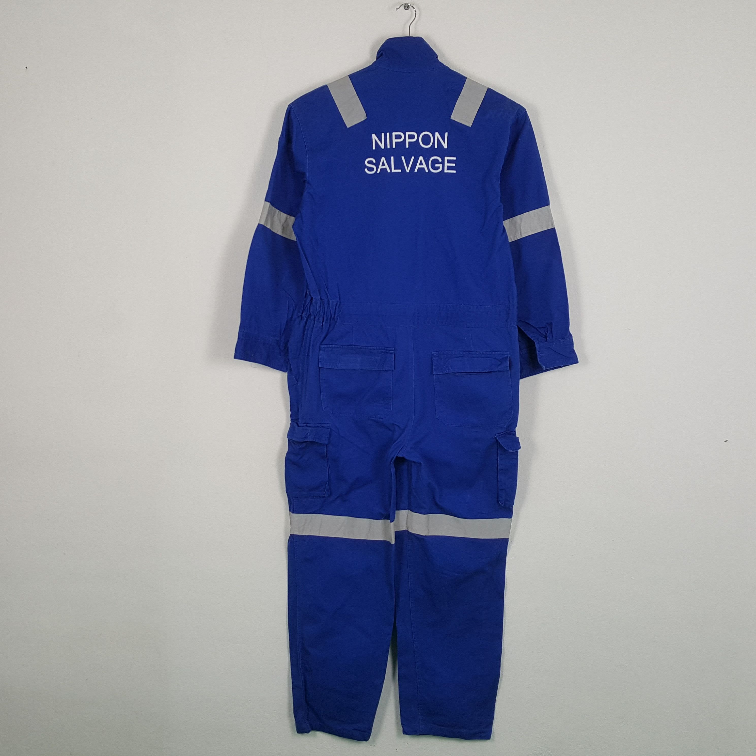 Vintage Vintage NIPPON SALVAGE Japanese Brand Style Coverall Jacket Size US L / EU 52-54 / 3 - 1 Thumbnail