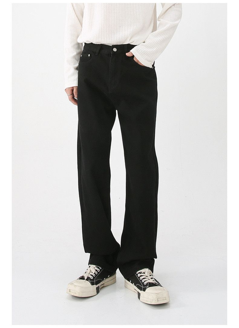 Japanese Brand Japanese retro straight loose casual straight flared jeans Size US 32 / EU 48 - 2 Thumbnail