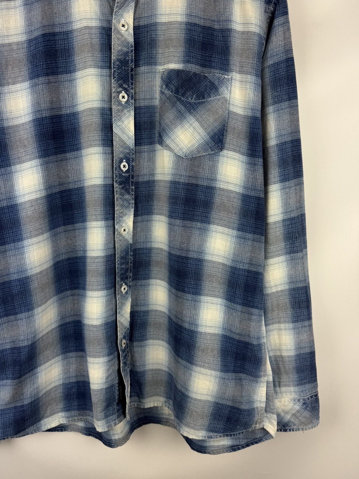 Other Thruxton Men’s Checked Plaid Cotton Japanese Button Up Shirt Size US L / EU 52-54 / 3 - 6 Thumbnail