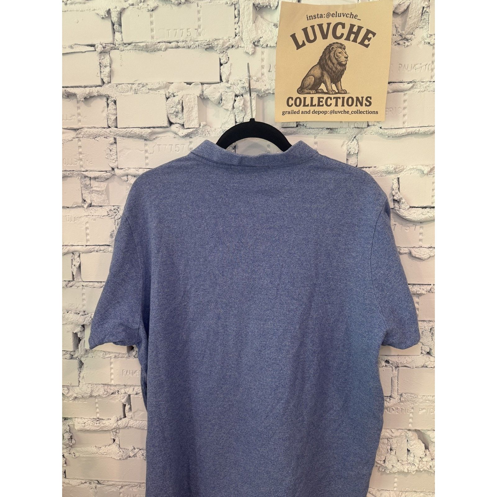 U.S. Polo Assn. US Polo Assn Polo Shirt Mens XL Blue Short Sleeve Golf Top Size US XL / EU 56 / 4 - 3 Thumbnail