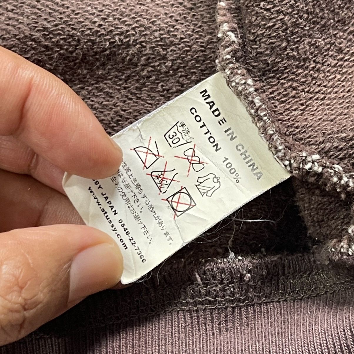 Stussy Vintage Stussy @1980 Sun Fades Slub Hoodie Size US L / EU 52-54 / 3 - 8 Thumbnail