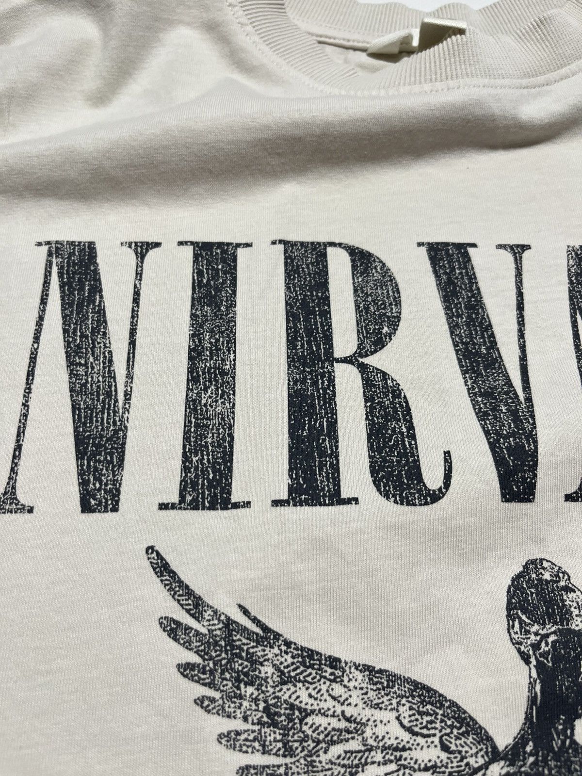 Nirvana Vintage Nirvana In Utero cropped boxy fit tee Size US S / EU 44-46 / 1 - 4 Thumbnail