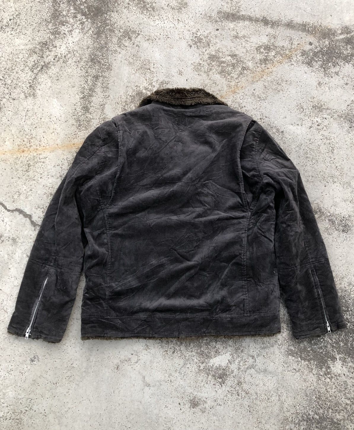 Smith's American VELVET SHERPA LINED DOUBLE COLAR JACKET Size US M / EU 48-50 / 2 - 2 Thumbnail