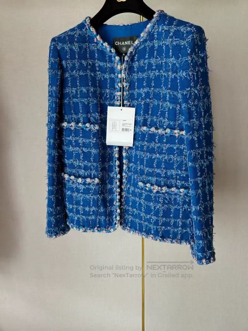 Chanel Chanel Blue coat Size XS / US 0-2 / IT 36-38 - 1 Thumbnail
