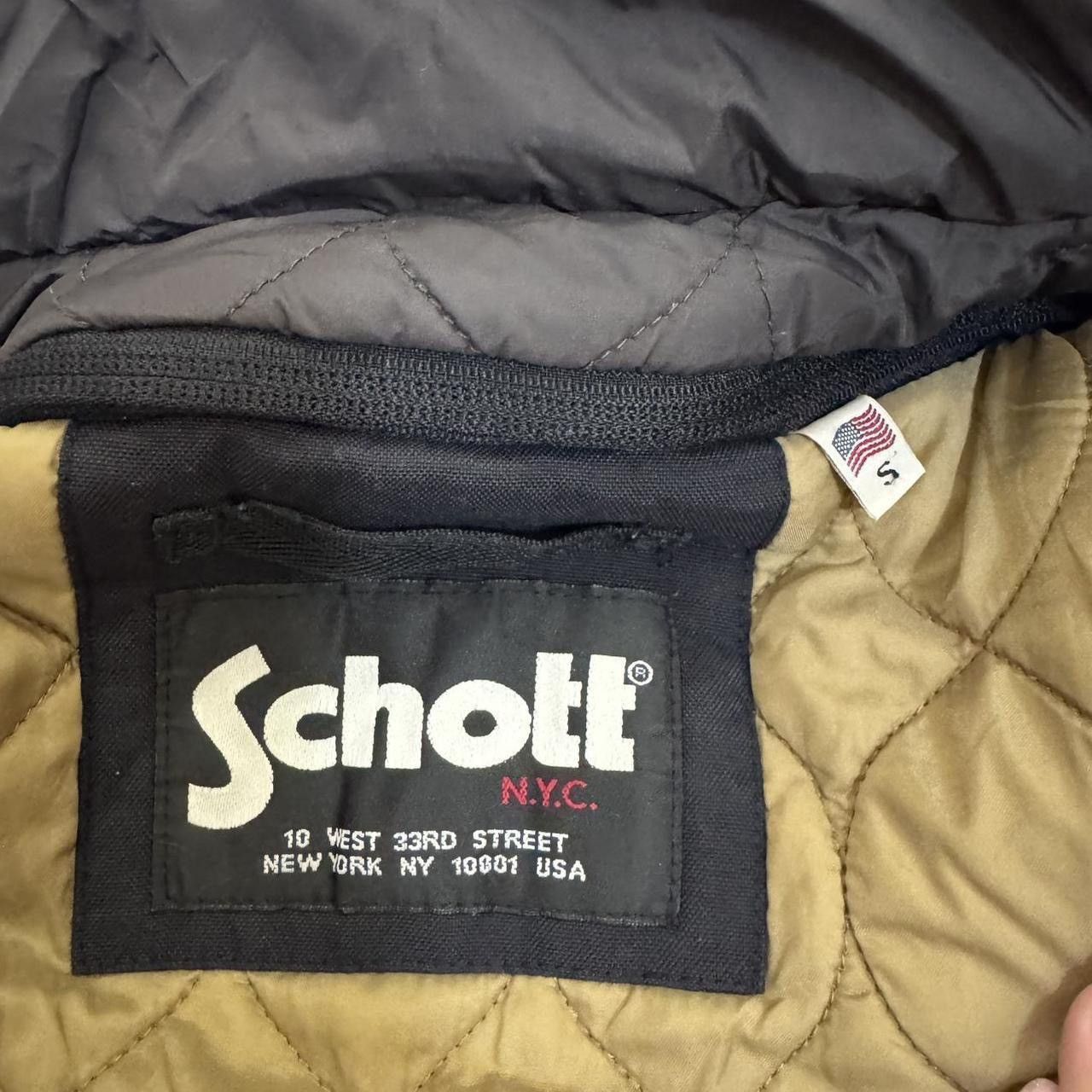 Schott Schott NYC Men's Field Jacket Parka Black size S Size US S / EU 44-46 / 1 - 4 Thumbnail