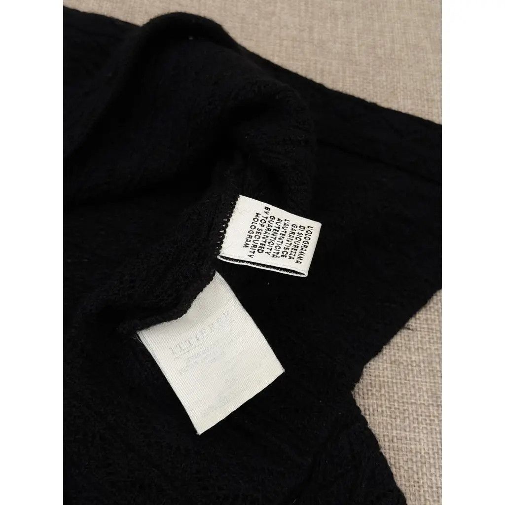 Dolce & Gabbana D&G Vintage Black Knit Button-Down Sweater Dress Size IT38 Size XS / US 0-2 / IT 36-38 - 6 Thumbnail