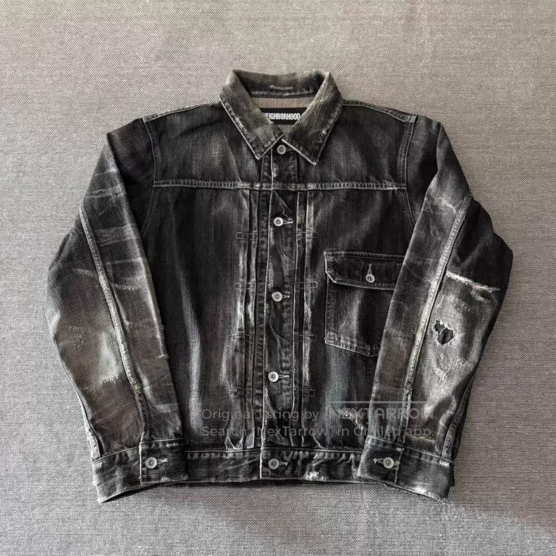 Neighborhood Neighborhood Denim Jacket Size US L / EU 52-54 / 3 - 1 Thumbnail