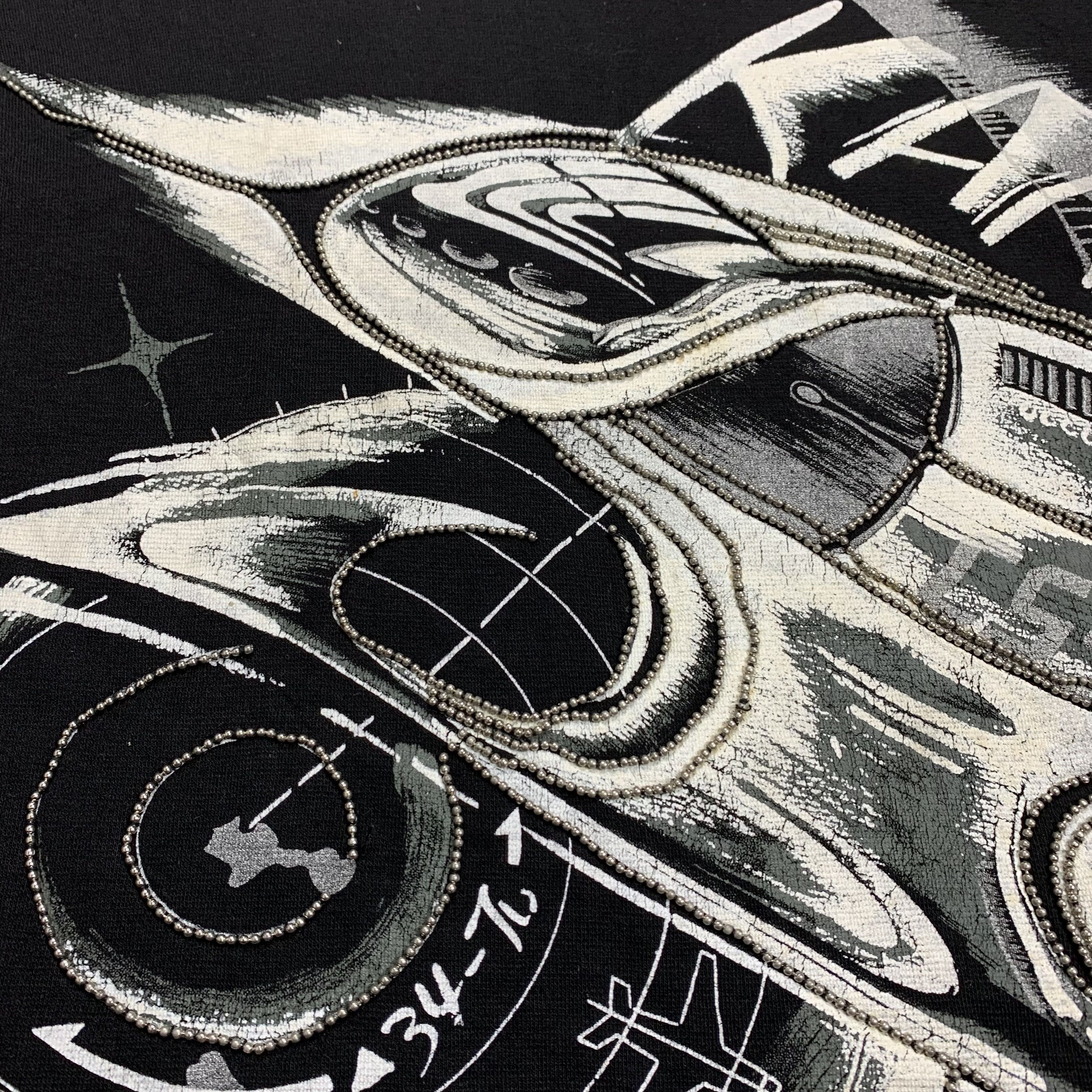 Kansai Yamamoto Vintage Kansai O2 Yamamoto Longsleeve Tshirt Size US M / EU 48-50 / 2 - 3 Thumbnail