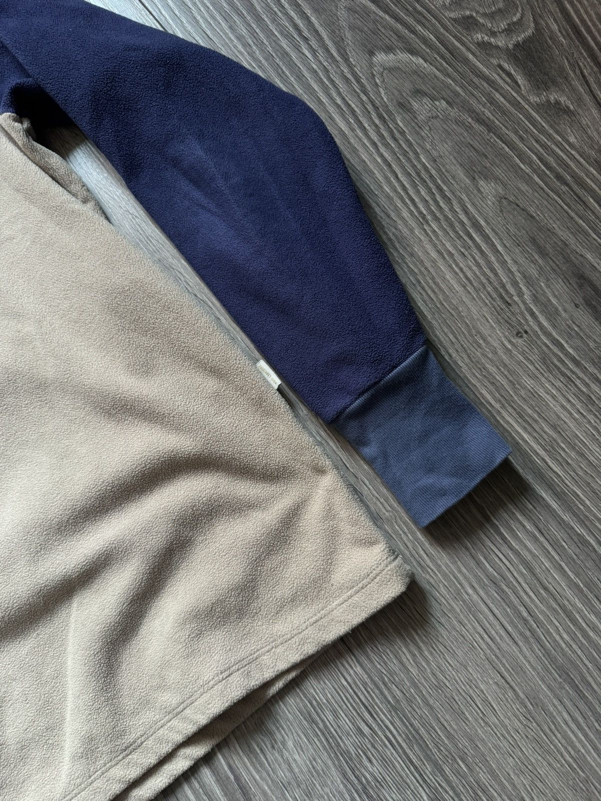 Aime Leon Dore AIMÉ LEON DORE COLOR BLOCKED FLEECE LONGSLEEVE (CREAM) S Size US S / EU 44-46 / 1 - 4 Thumbnail