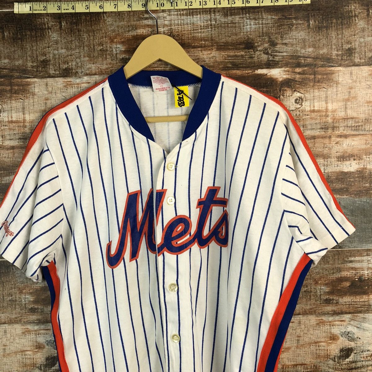 MLB Major League Mets MLB made in usa White Jersey #A2353 Size US L / EU 52-54 / 3 - 5 Thumbnail