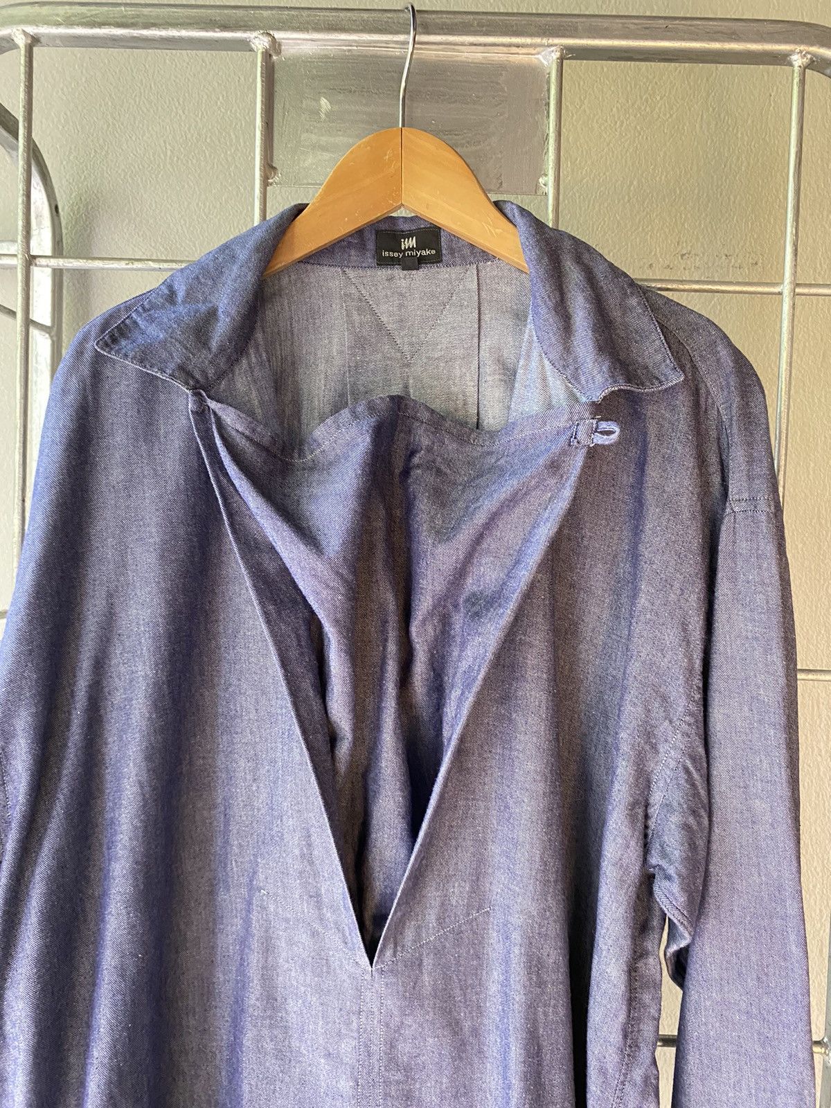 Issey Miyake IM issey miyake denim polo shirt Size US M / EU 48-50 / 2 - 5 Thumbnail