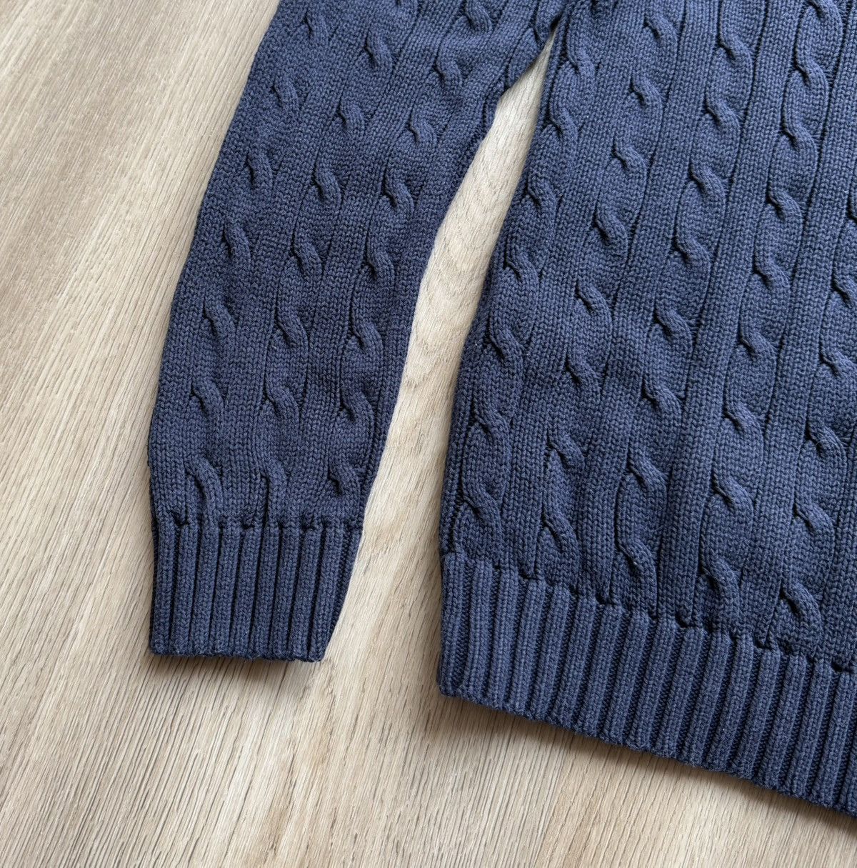 Ralph Lauren Vintage Polo Ralph Lauren Knit Cable Cotton Sweater Size L / US 10 / IT 46 - 9 Thumbnail