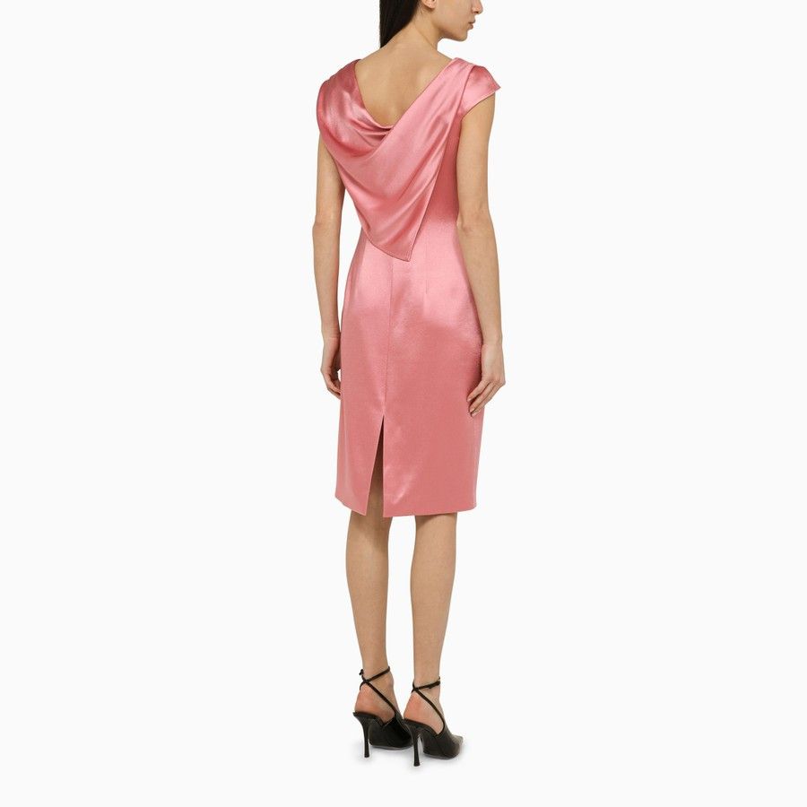 Givenchy o1d2blof0824 Midi Dress in Pink Size 27" / US 4 / IT 40 - 3 Thumbnail