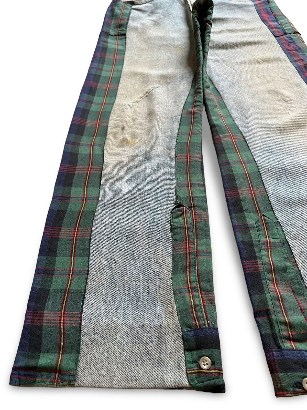Levi's SALES🔥Vintage 90s Levis 505 Blue Wash Distress Loose Jeans Size US 29 - 6 Thumbnail