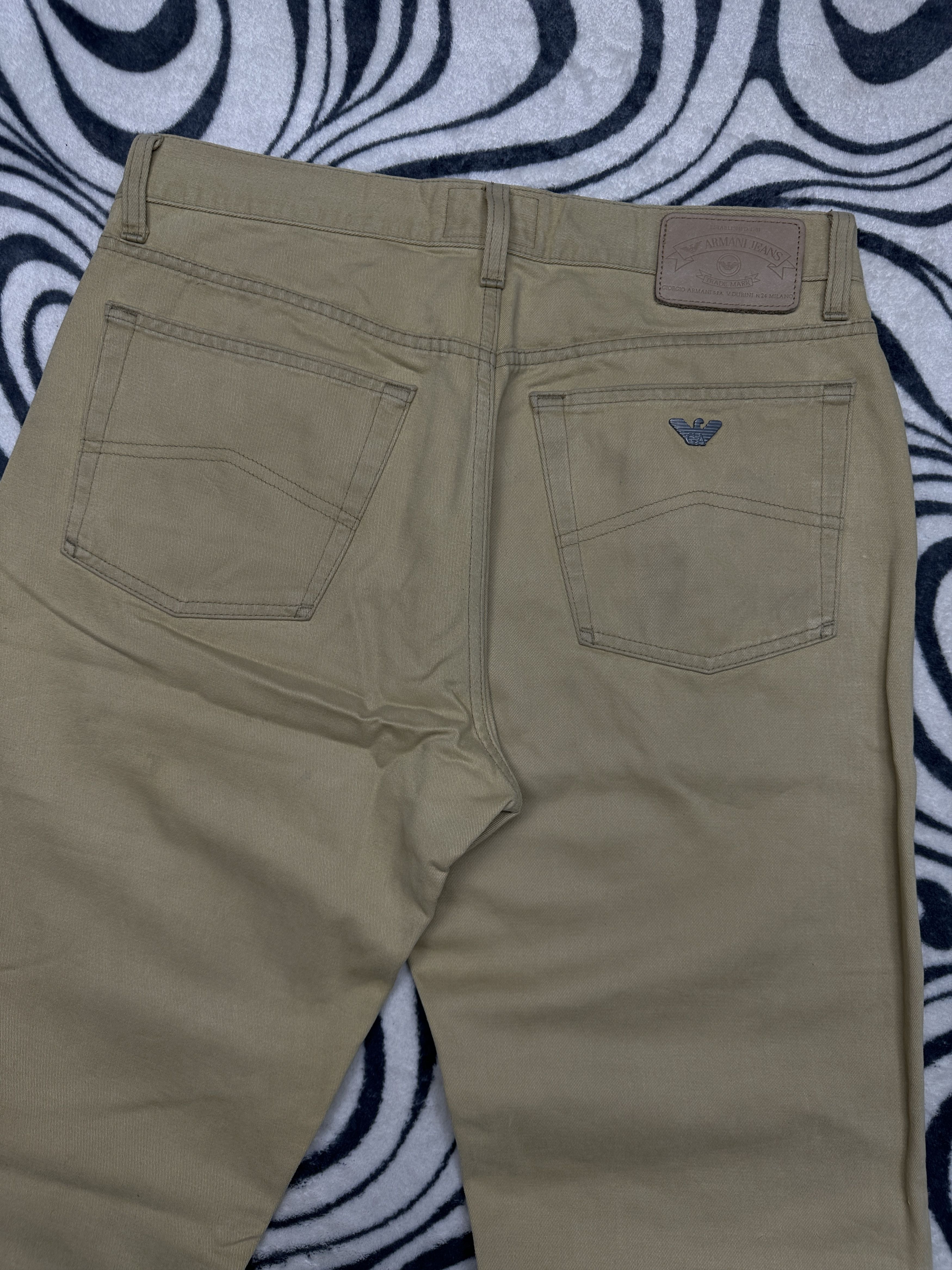 Armani Armani Jeans 90s Vintage Denim Pants Jeans Made in Italy Size US 34 / EU 50 - 2 Thumbnail