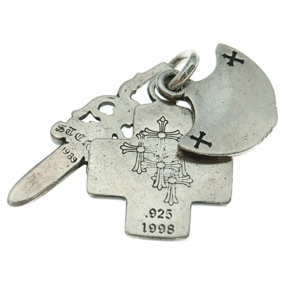 Chrome Hearts CHROME HEARTS 3 TRINKETS PENDANT dagger cross plus Size ONE SIZE - 2 Thumbnail