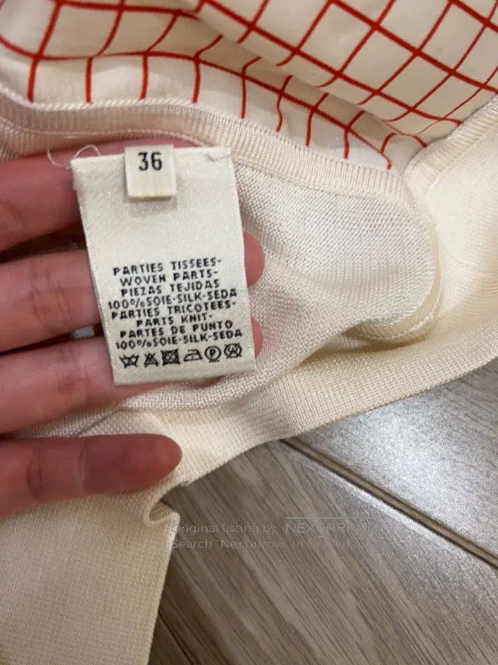 Hermes Hermes Silk Satin Paneling Size XS / US 0-2 / IT 36-38 - 4 Thumbnail