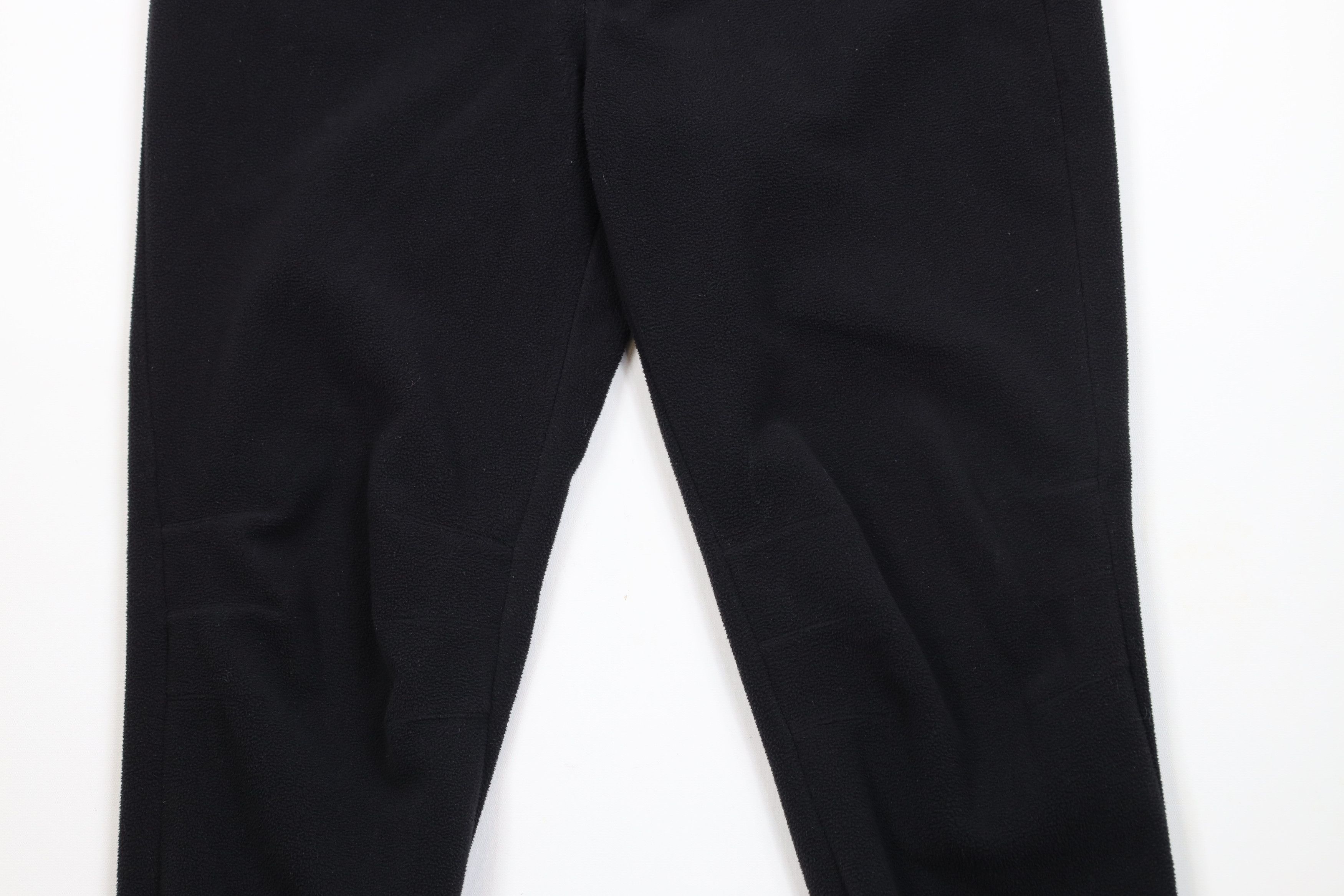Cabelas × Vintage Vintage 90s Cabelas Cuffed Fleece Joggers Pants Black Size US 36 / EU 52 - 3 Thumbnail
