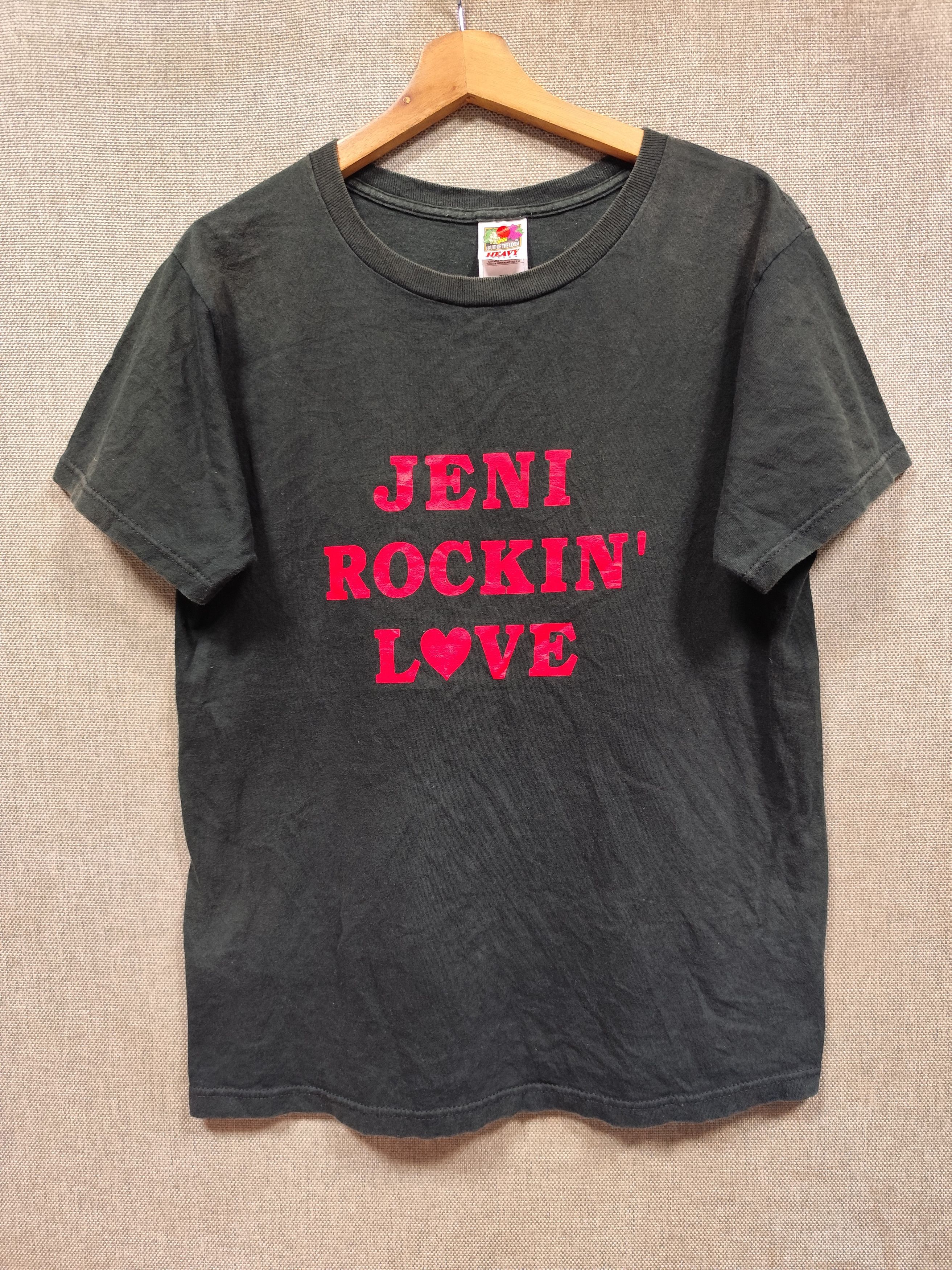 Band Tees × Fruit Of The Loom × Vintage vintage t shirt 'Jeni Rockin Love' Size US M / EU 48-50 / 2 - 1 Thumbnail