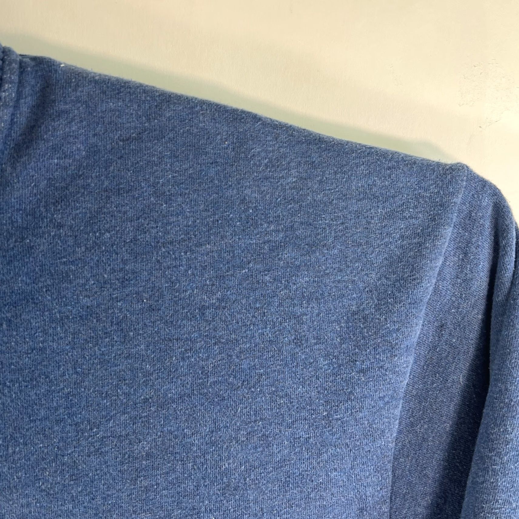 Orvis Orvis 1/4 Zip High Neck Sweatshirt Mens 2XL Blue Long Sleeve Cotton Blend Shirt Size US XXL / EU 58 / 5 - 2 Thumbnail