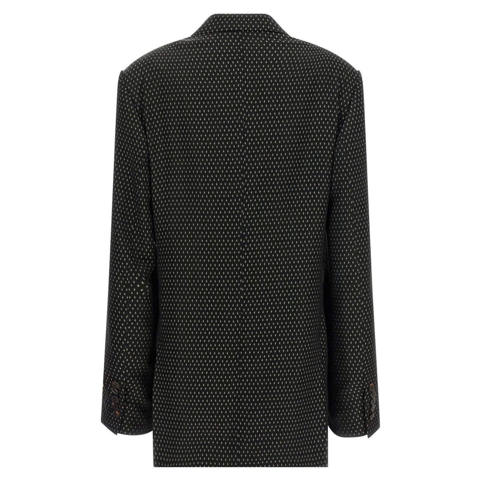 Dries Van Noten DRIES VAN NOTEN Bafya Black Blazer Jacket New & Authentic (W Size M / US 6-8 / IT 42-44 - 2 Thumbnail