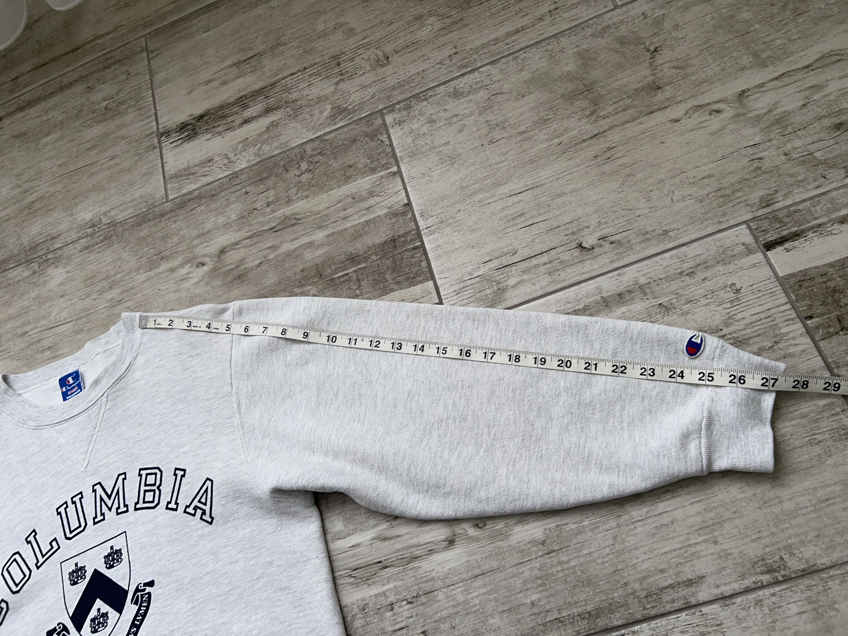 Champion × Vintage Reverse Weave 1990s Columbia University Sweatshirt Size M Size US M / EU 48-50 / 2 - 11 Thumbnail