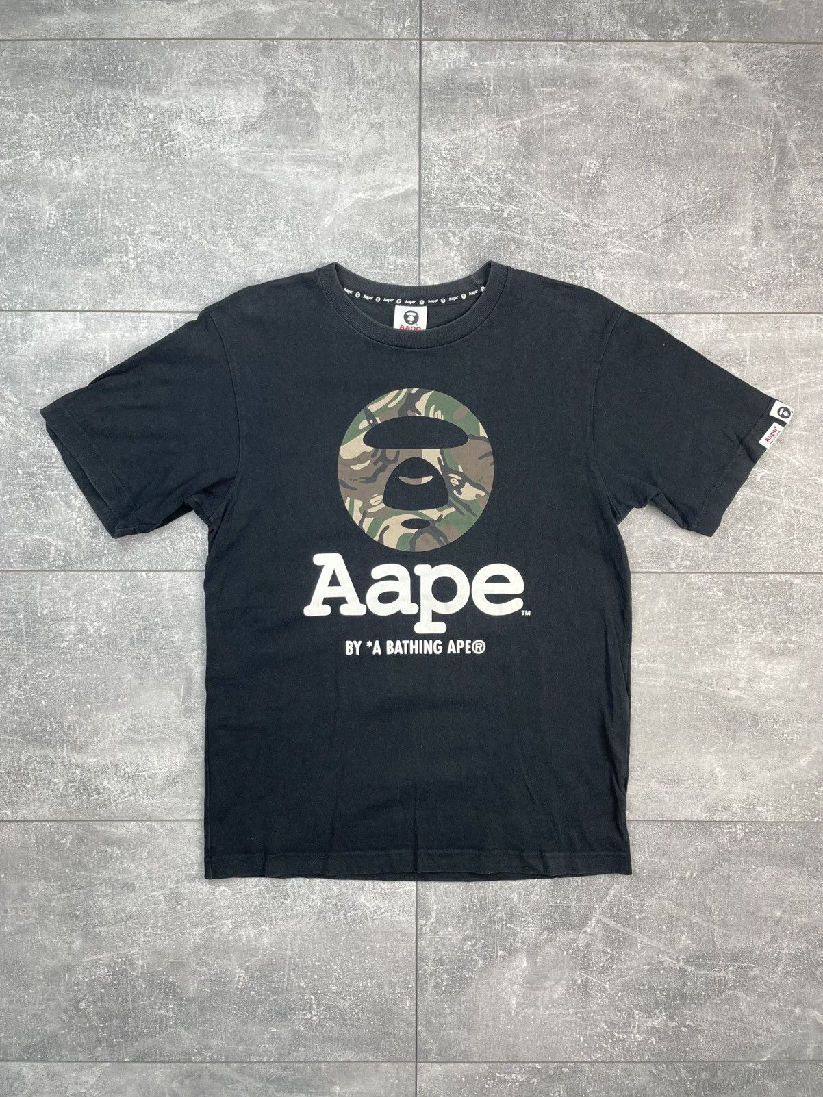 Aape A Bathing APE Bape T-shirt Big Logo Size US S / EU 44-46 / 1 - 1 Thumbnail