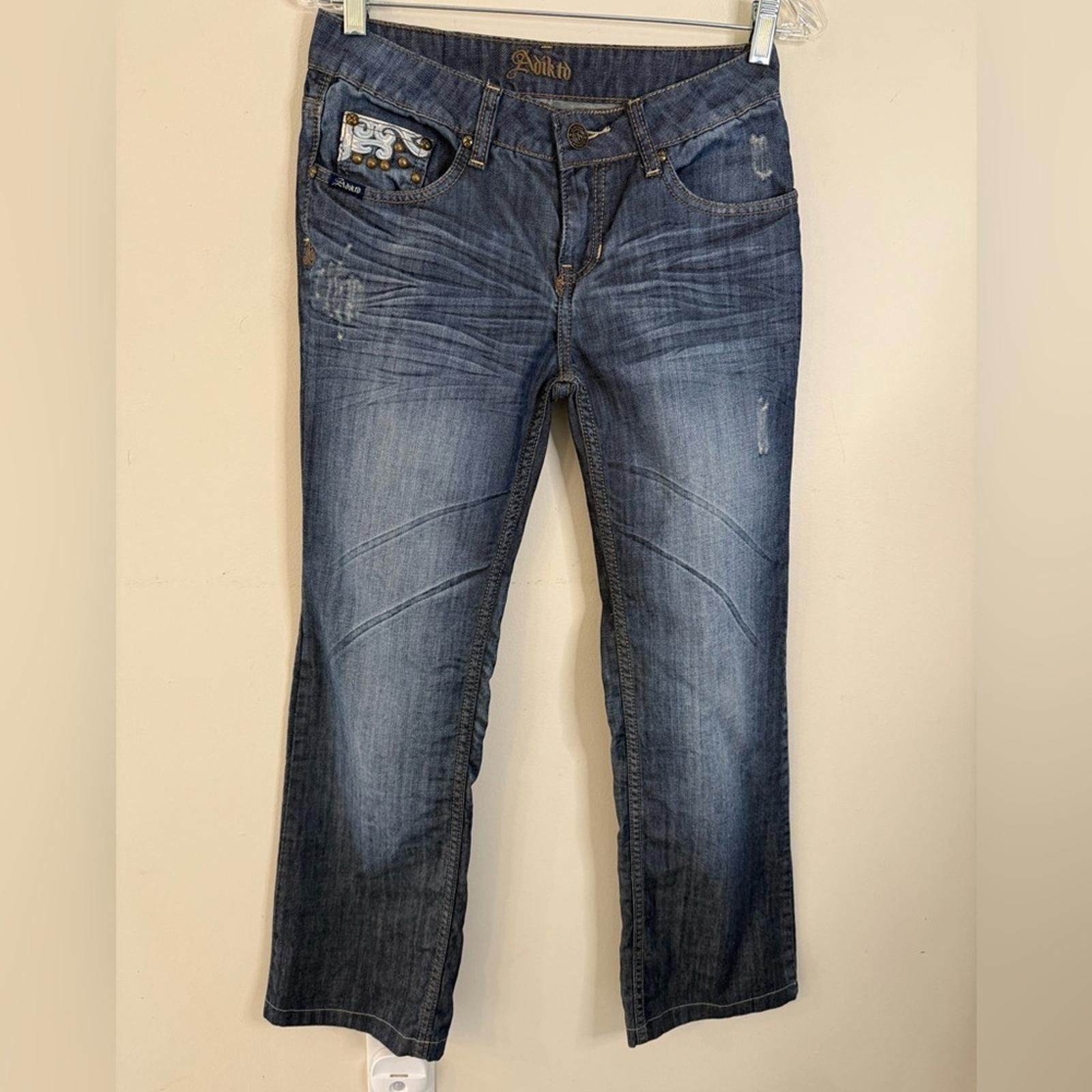 Other Witness Valley Straight Leg Dirt Denim Jeans | Grailed
