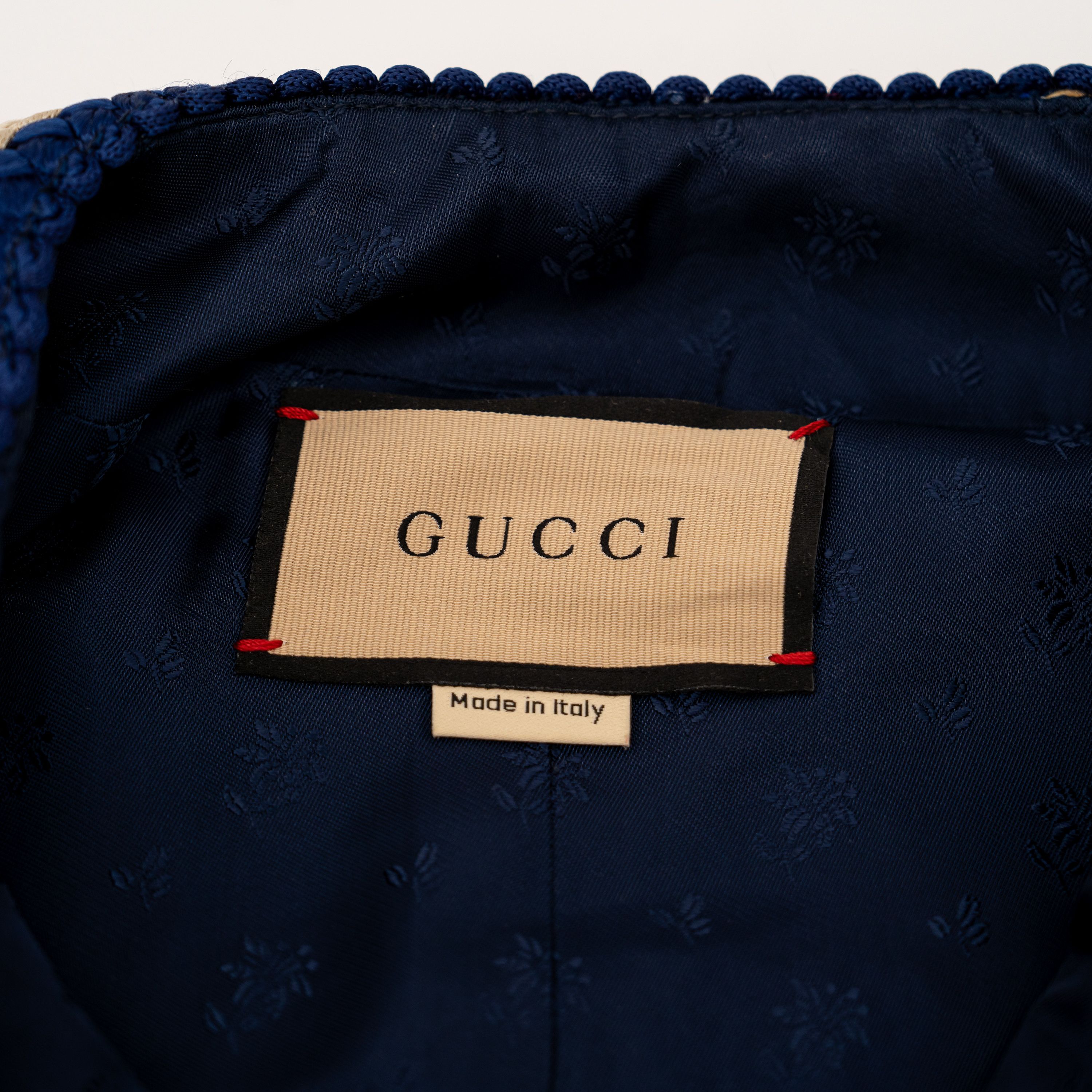 Gucci 38 XS - Gucci Lame Check Wool Tweed Jacket Red Blue Yellow Size XS / US 0-2 / IT 36-38 - 8 Thumbnail