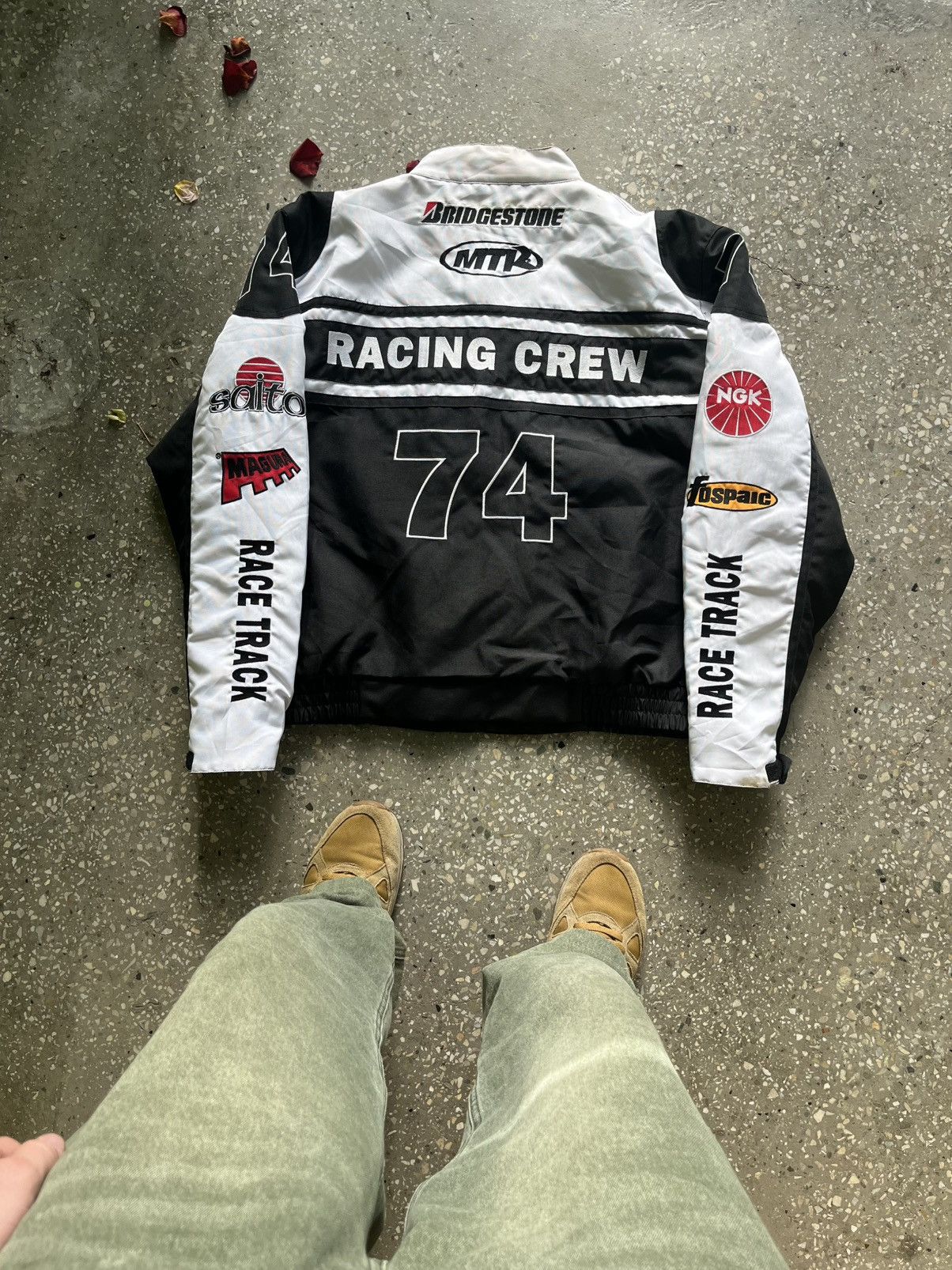 Japanese Brand Vintage Speed Rider Racing Team Moto77 Jacket Streetwear Y2K Size US L / EU 52-54 / 3 - 8 Thumbnail