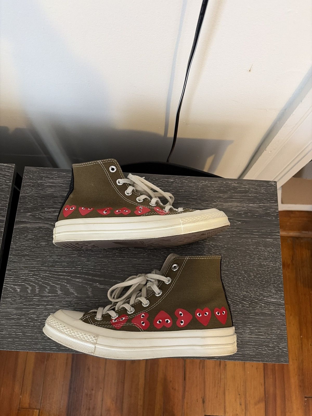 Comme des Garcons PLAY × Converse Comme des Garçons Size US 8 / IT 38 - 1 Thumbnail