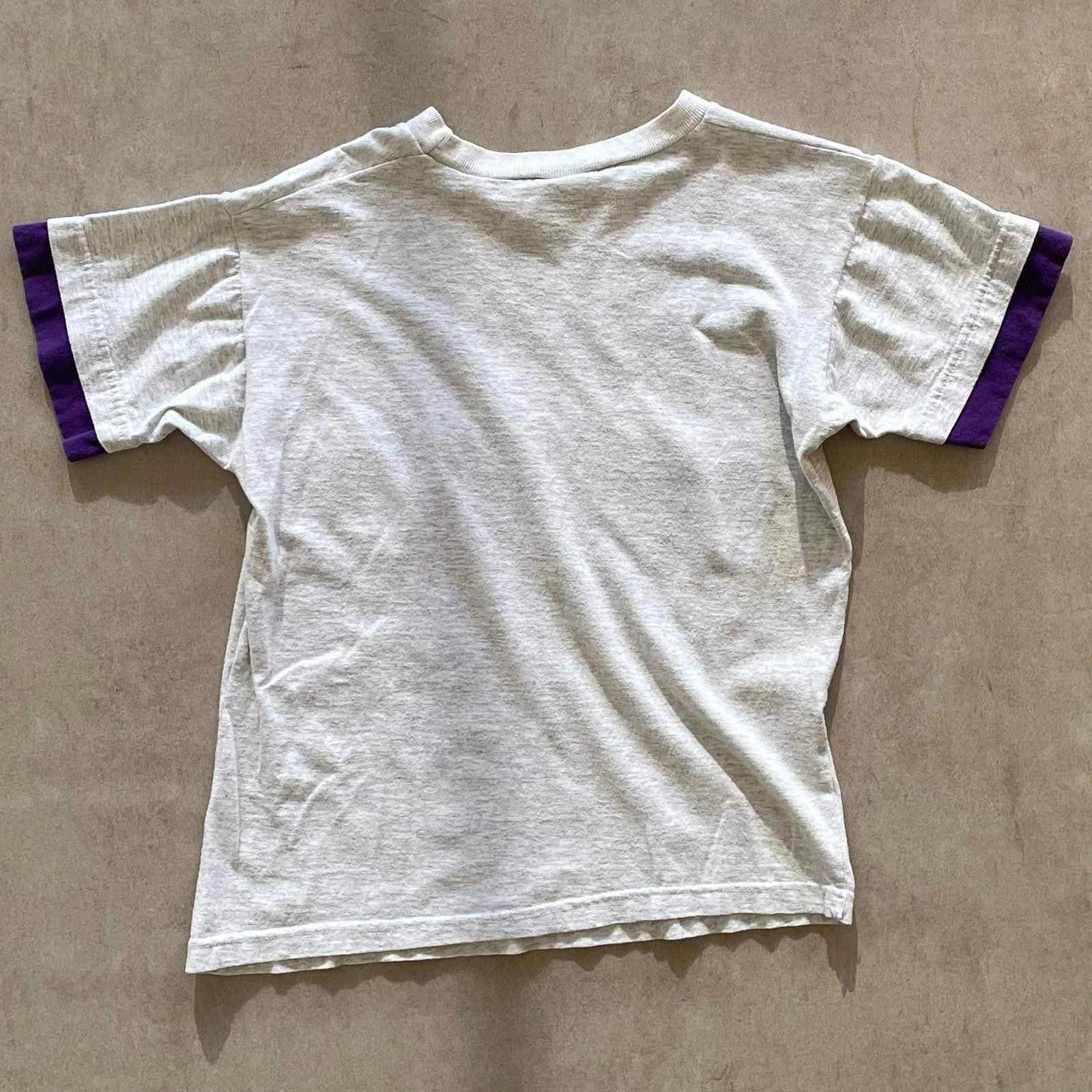 Designer Boardwalk Graphic Ringers White T-Shirt-M Size ONE SIZE - 2 Thumbnail