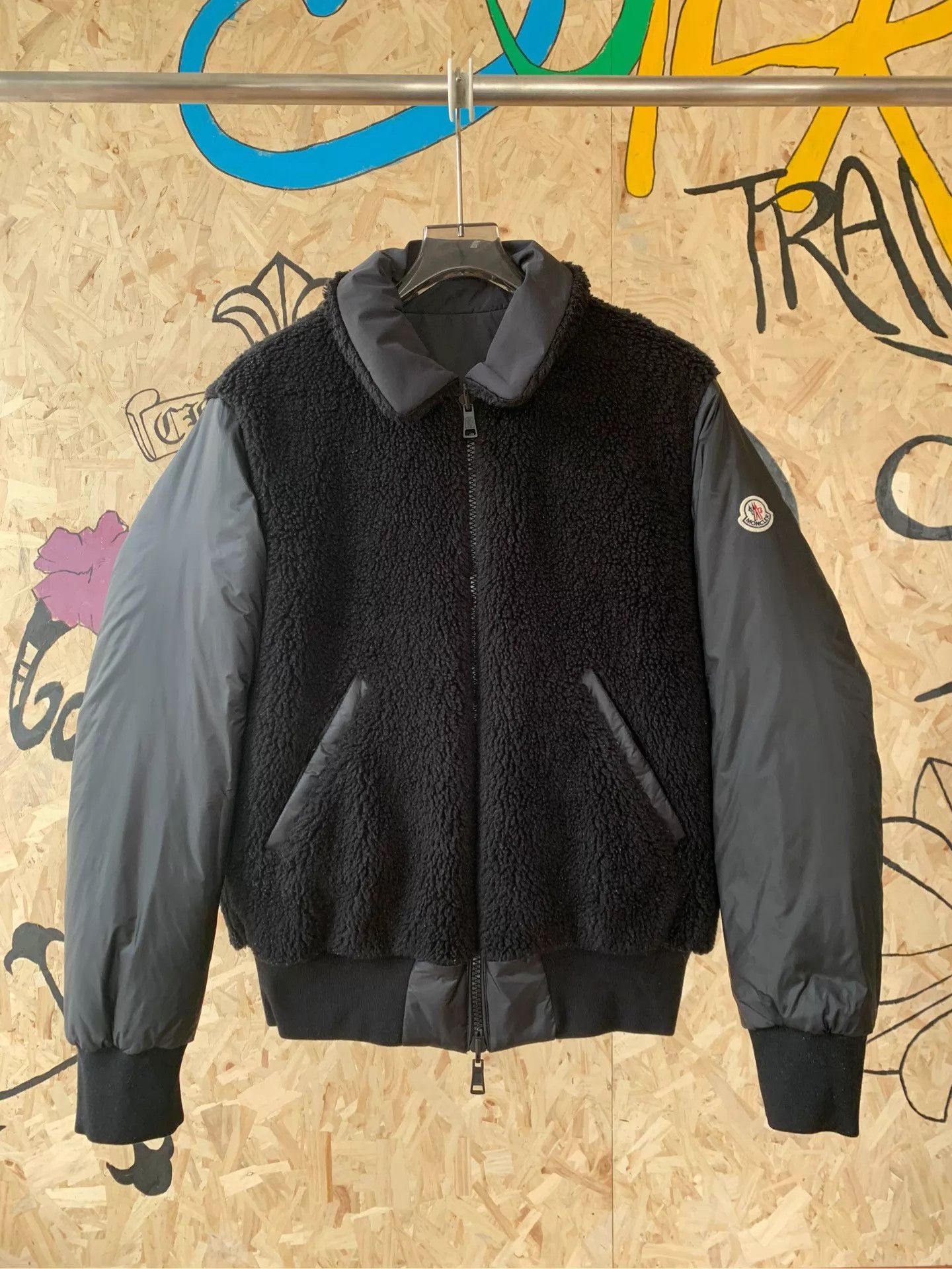 Moncler Moncler Double-Faced Flight Jkt Lamb Wool Lining Size 3 MINT Size M / US 6-8 / IT 42-44 - 1 Thumbnail