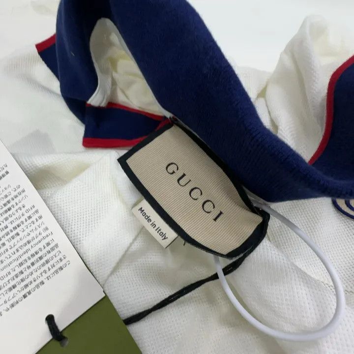 Gucci Gucci Gucci Striped Cotton Short Sleeve Polo Shirt -2506 Size US S / EU 44-46 / 1 - 6 Thumbnail