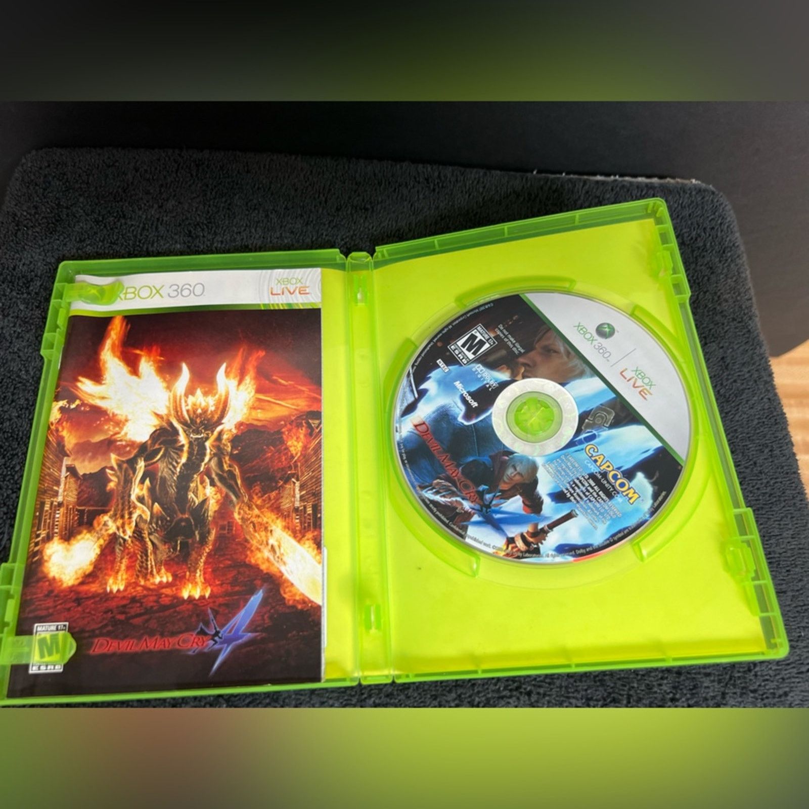 Microsoft Devil May Cry 4 - (Xbox 360, 2008) CIB Complete Size ONE SIZE - 3 Thumbnail