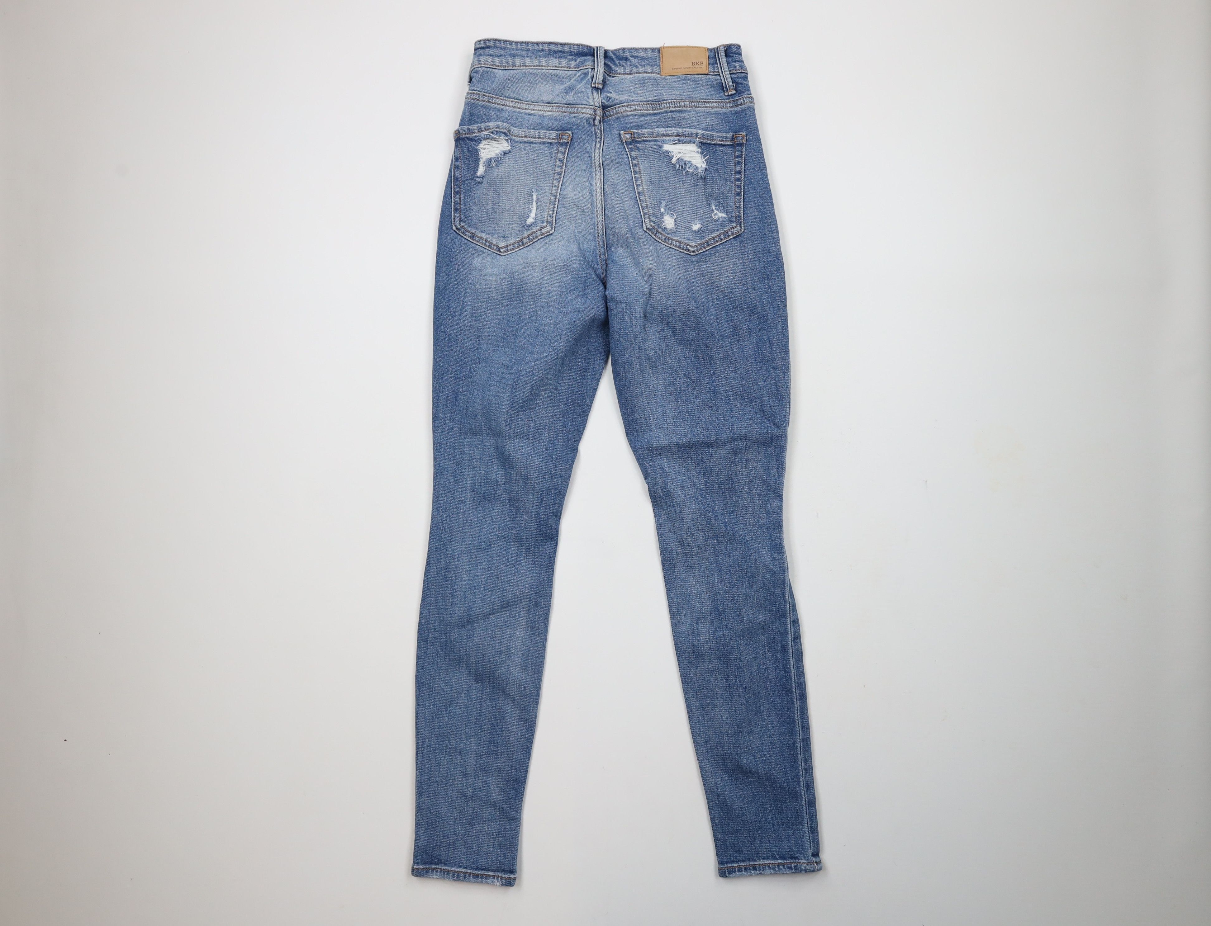 BKE × Vintage BKE Buckle Parker Universal Fit High Rise Ankle Skinny Jeans Size 25" / US 0 / IT 36 - 8 Thumbnail