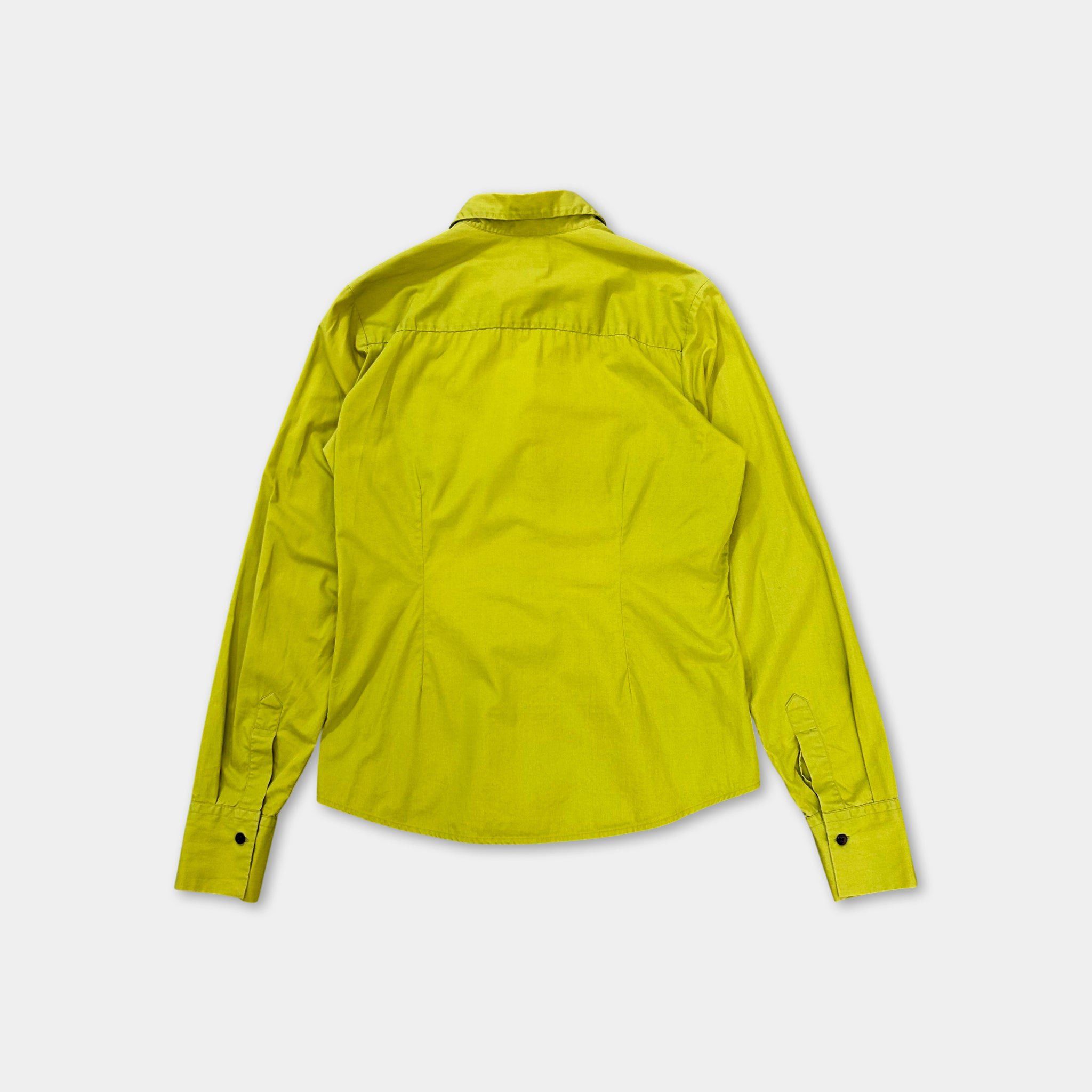 Dries Van Noten Dries Van Noten Button-Zipper Shirt Size 38S - 5 Thumbnail