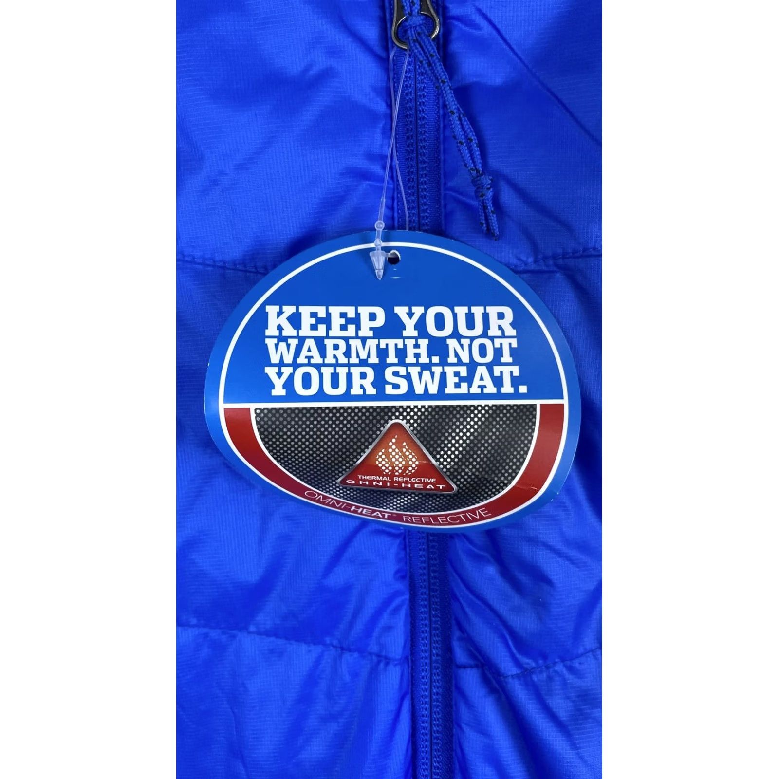 Vintage Columbia Mighty Light Jacket Mens 2XL Blue Puffer Omni-Heat Lightweight Outdoor Full Zip Insulated Size US XXL / EU 58 / 5 - 4 Thumbnail