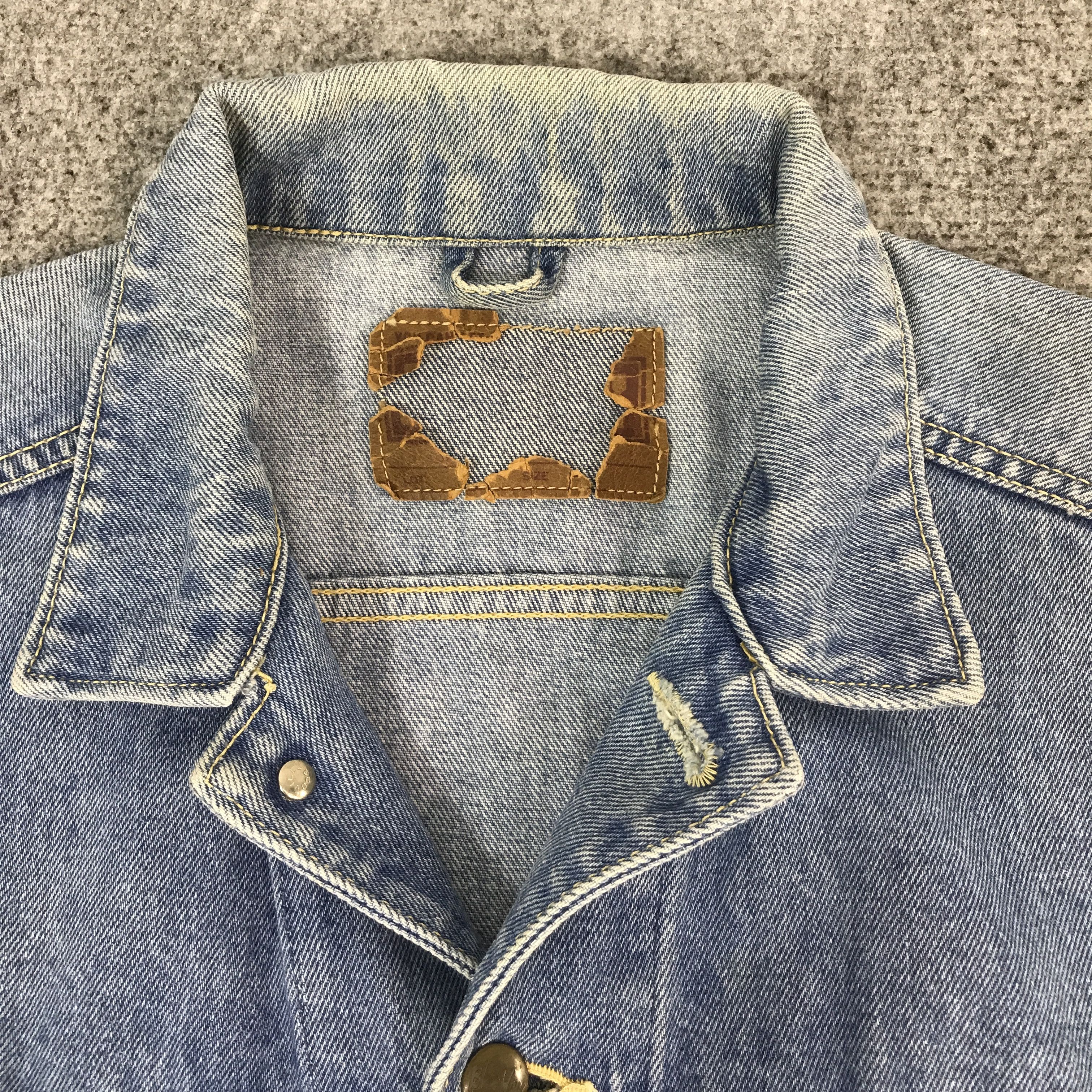 Japanese Brand BLUEWAY TRACKER DENIM JACKET JAPAN K63B11 Size US L / EU 52-54 / 3 - 10 Thumbnail