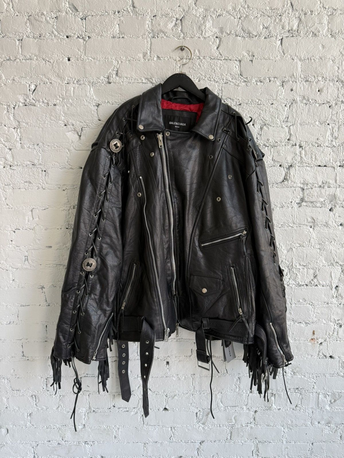 ジャケット BALENCIAGA FRINGE JACKET Balenciaga Fringe Jacket | Neiman Marcus