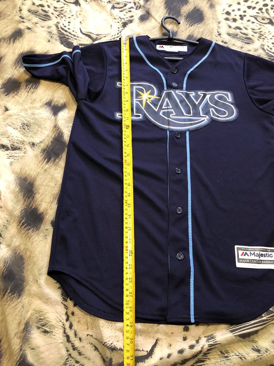 Majestic Vintage Y2K Majestic Tampa Bay Rays Stitched Jersey Blue S Size US S / EU 44-46 / 1 - 10 Thumbnail