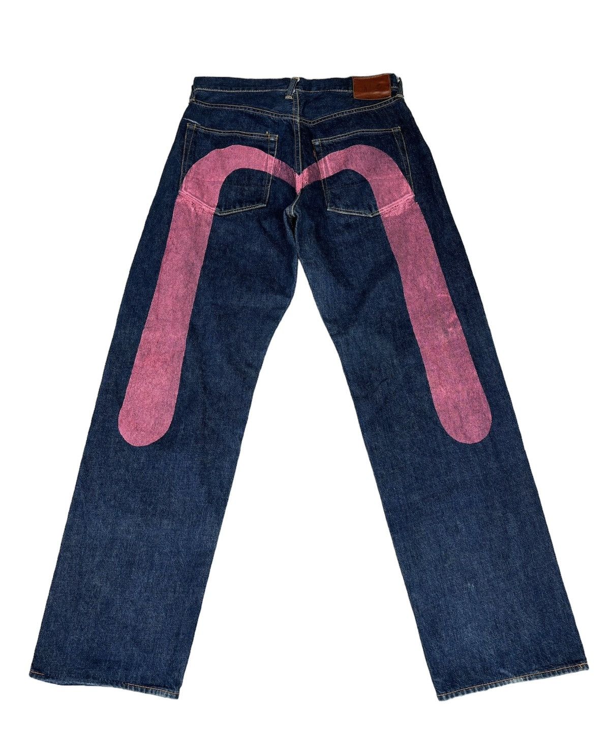 Evisu Vintage Evisu No2 Pink Daicock. S0327 Size US 31 - 1 Thumbnail