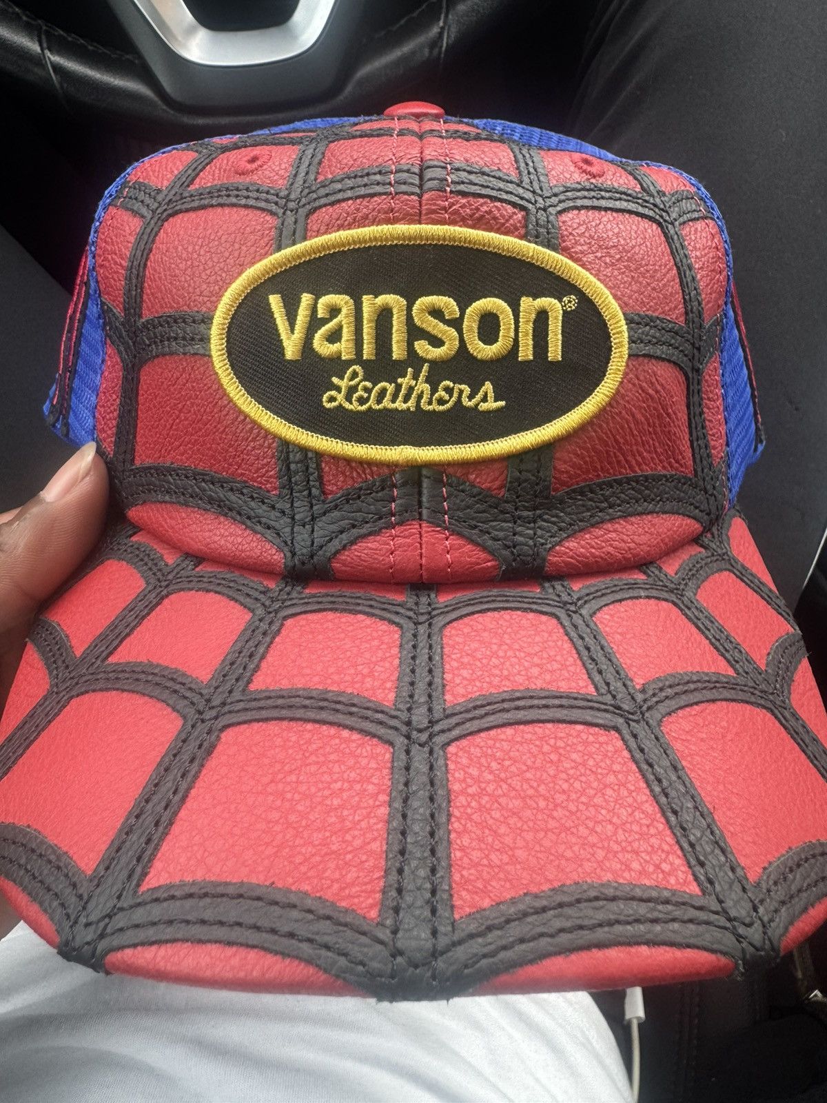 Supreme®/Vanson Leathers® Spider-Man Mesh Back 6-Panel